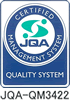 ISO9001 登録証番号 JQA-QM3422