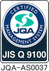 JISQ9100 登録証番号 JQA-AS0037